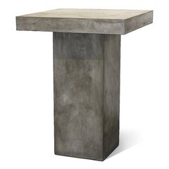 Cement cheap bistro table